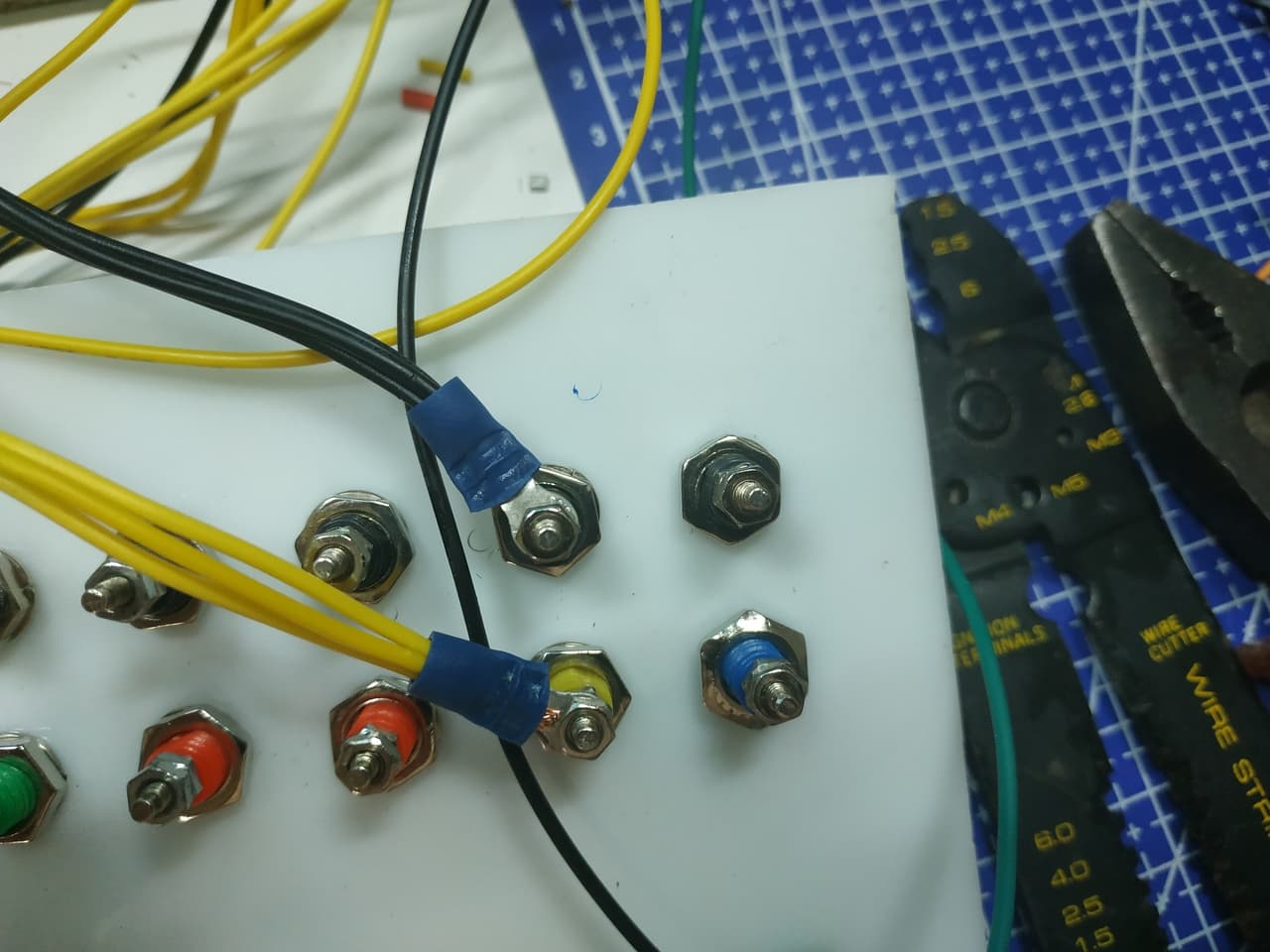 Front Panel connectors wiring
