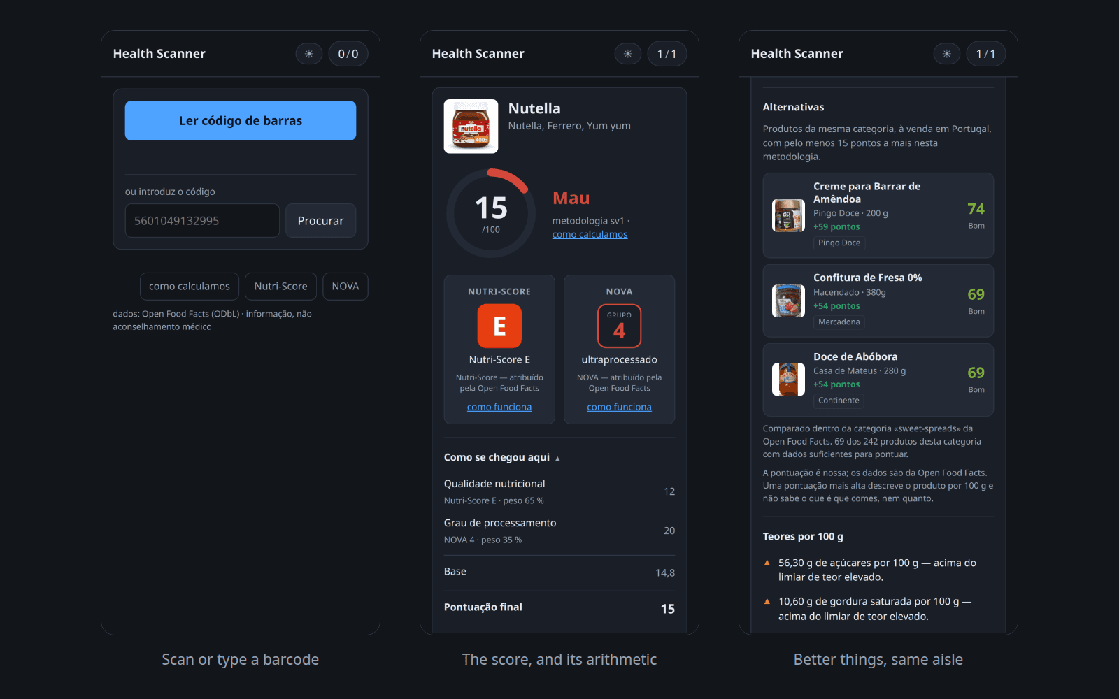 Health Scanner preview