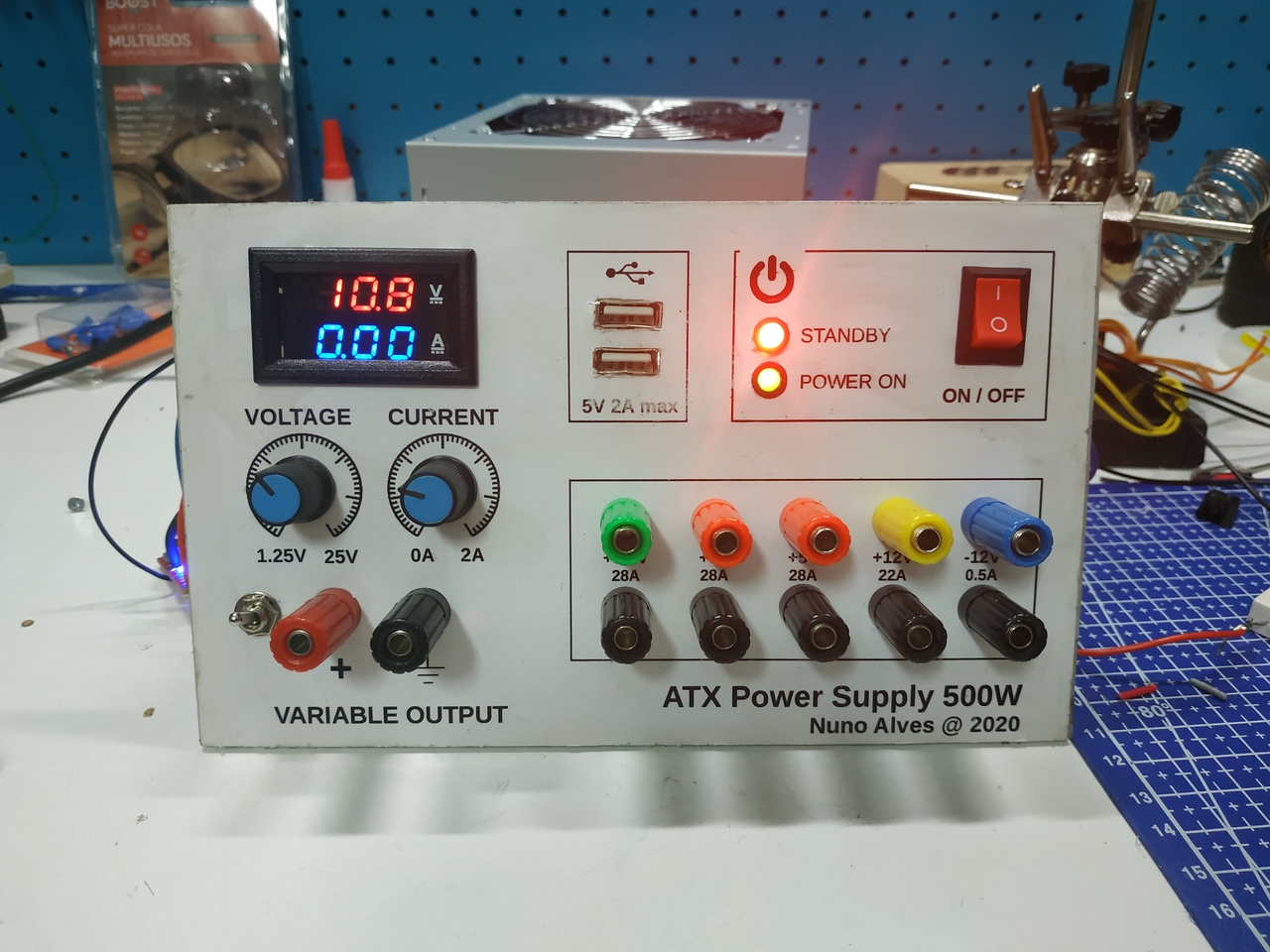 Atx Bench Power Supply Wiring Diagram